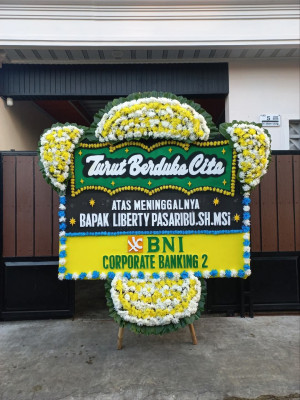 Papan Bunga Duka di Sungai Pinang