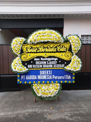 Papan Bunga Duka di Sungai Pinang