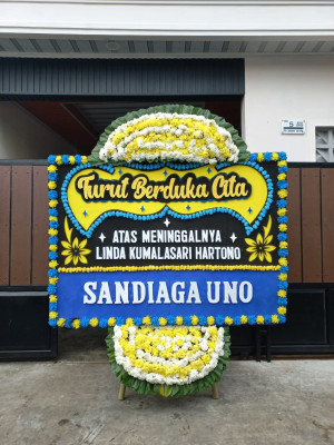 Papan Bunga Duka di Sungai Pinang